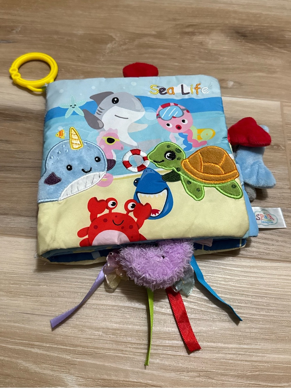 Sea life soft book
